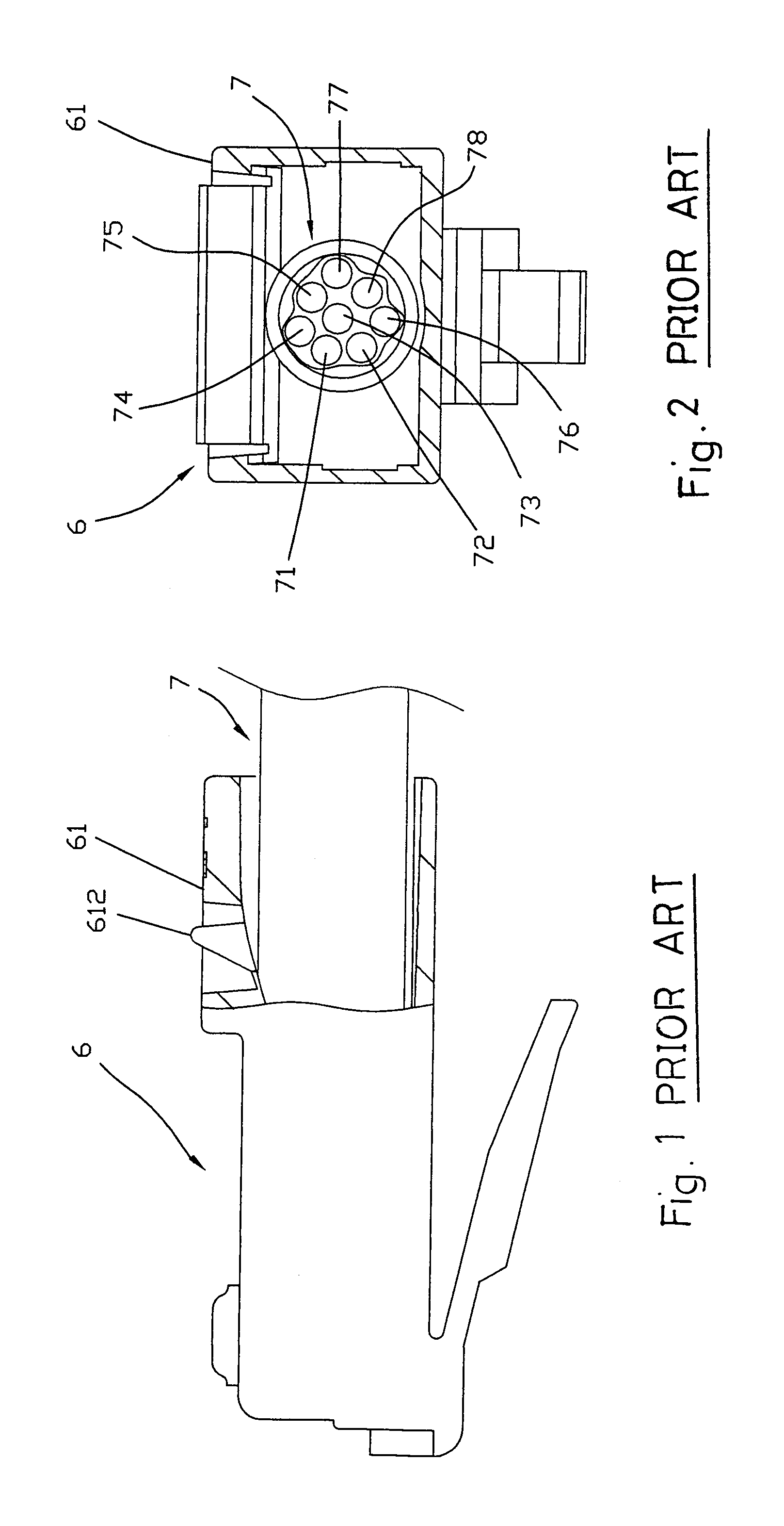 Plug for the transmission of high frequency/telecommunication signals