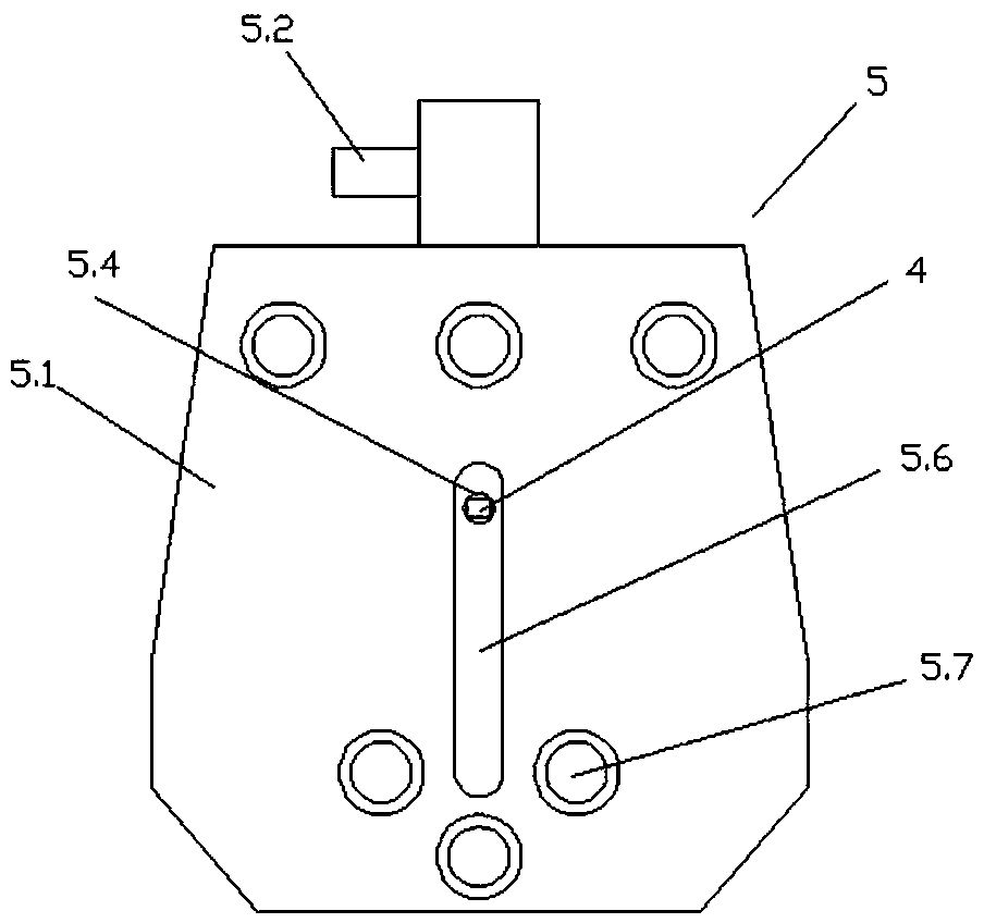 Busbar bending one-step molding controller and application method thereof