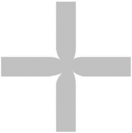 Additive manufacturing method of electric arc fuse wire with cross structure