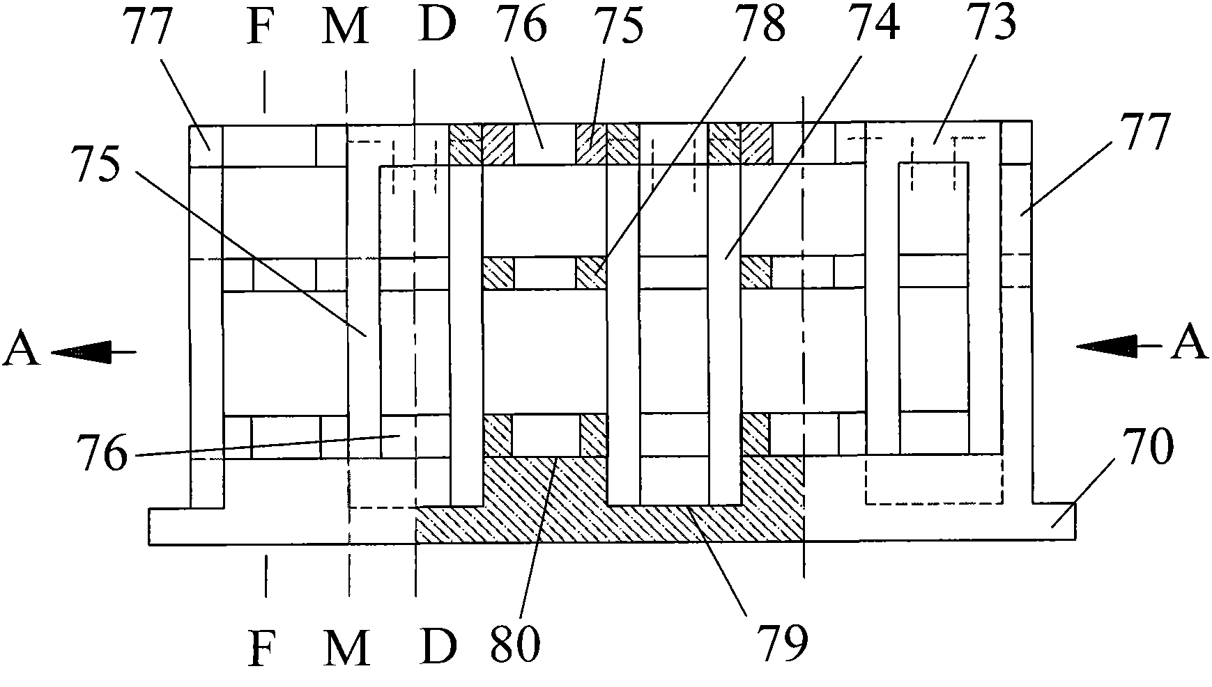 Combined two-roller continuous mill