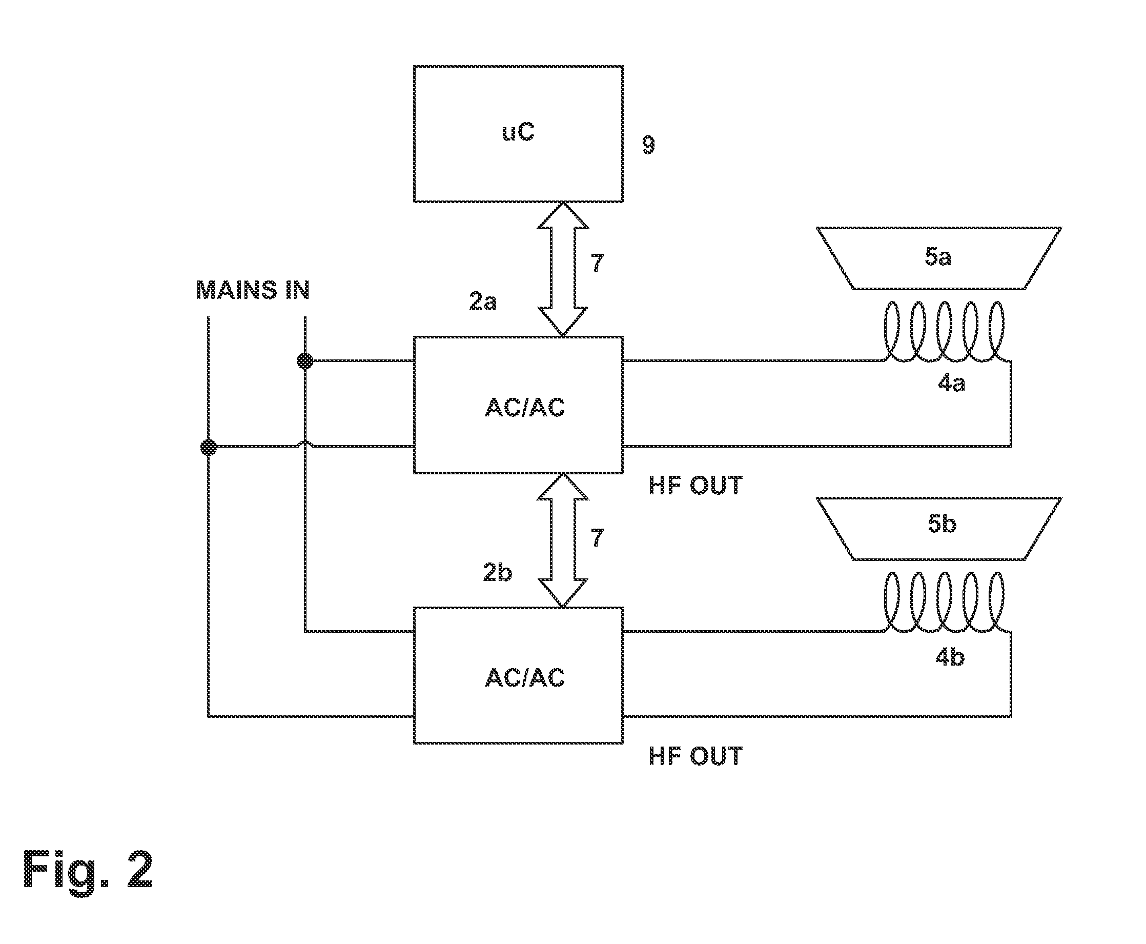 Method for supplying power to induction cooking zones of an induction cooking hob having a plurality of power converters, and induction cooking hob using such method