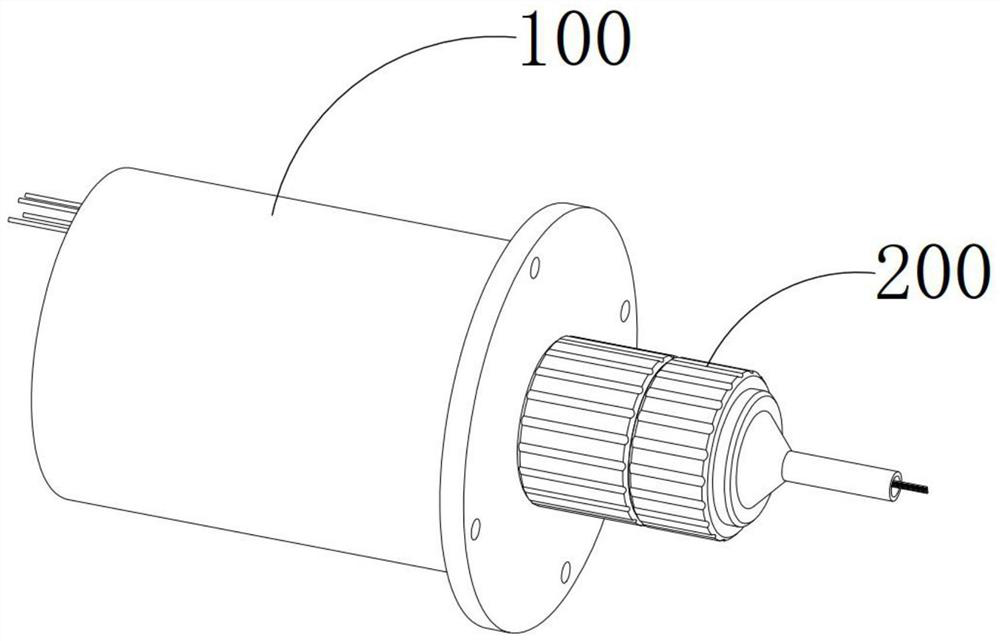 Encrypted data port for constructing transmission channel special for encrypted data