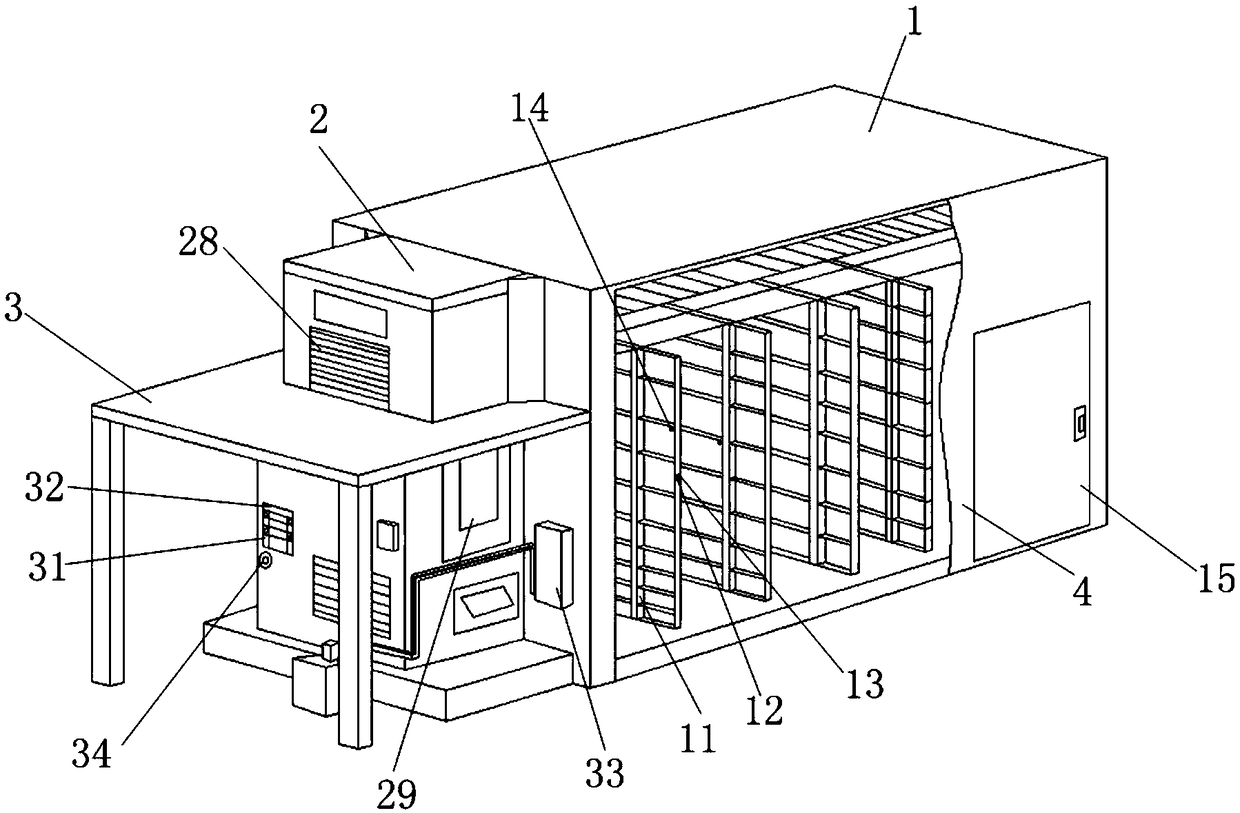 Flue-cured tobacco flue-curing barn control system and control method thereof