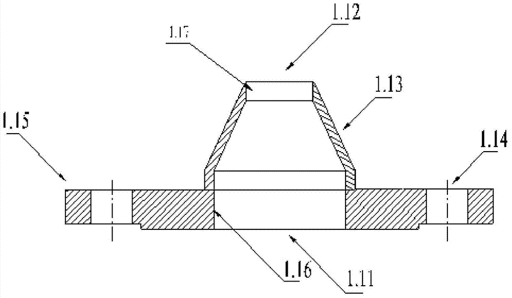 Split self-suction type Venturi tube washer