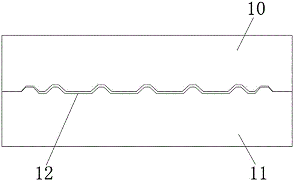 Production equipment and production method of hollow corrugated polycarbonate sunlight plate