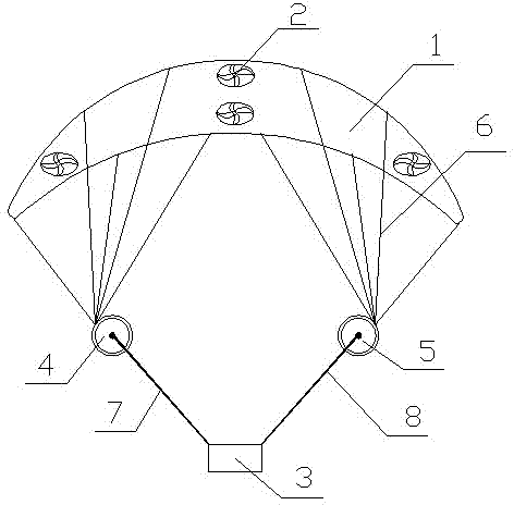 Paraglider capable of being folded and unfolded automatically