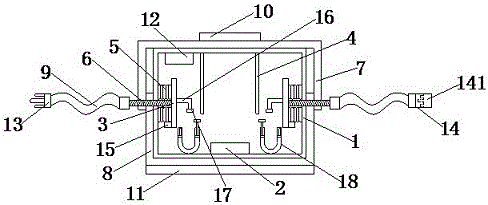 Cardiovascular department detection instrument