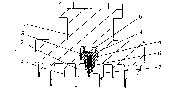 Method for producing brush steam seal ring