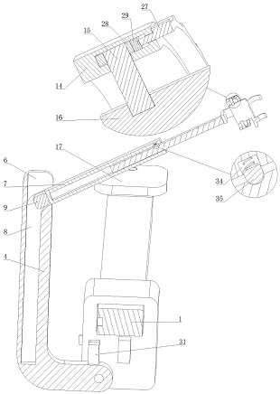 Minimally invasive auxiliary device for pediatric tumor