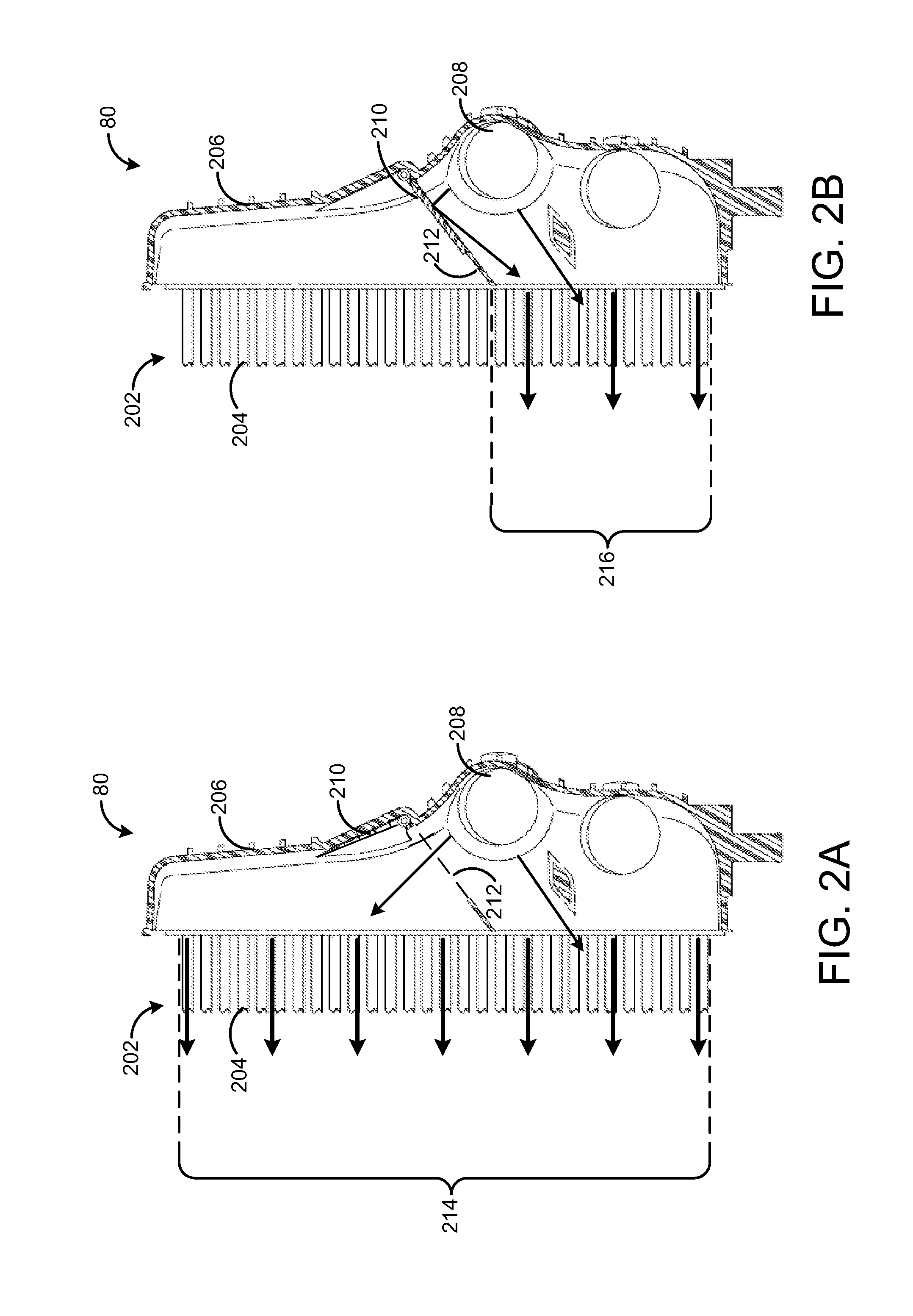 Method for controlling a variable charge air cooler