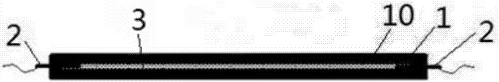 Flexible wearable electronic strain sensor and manufacturing method thereof