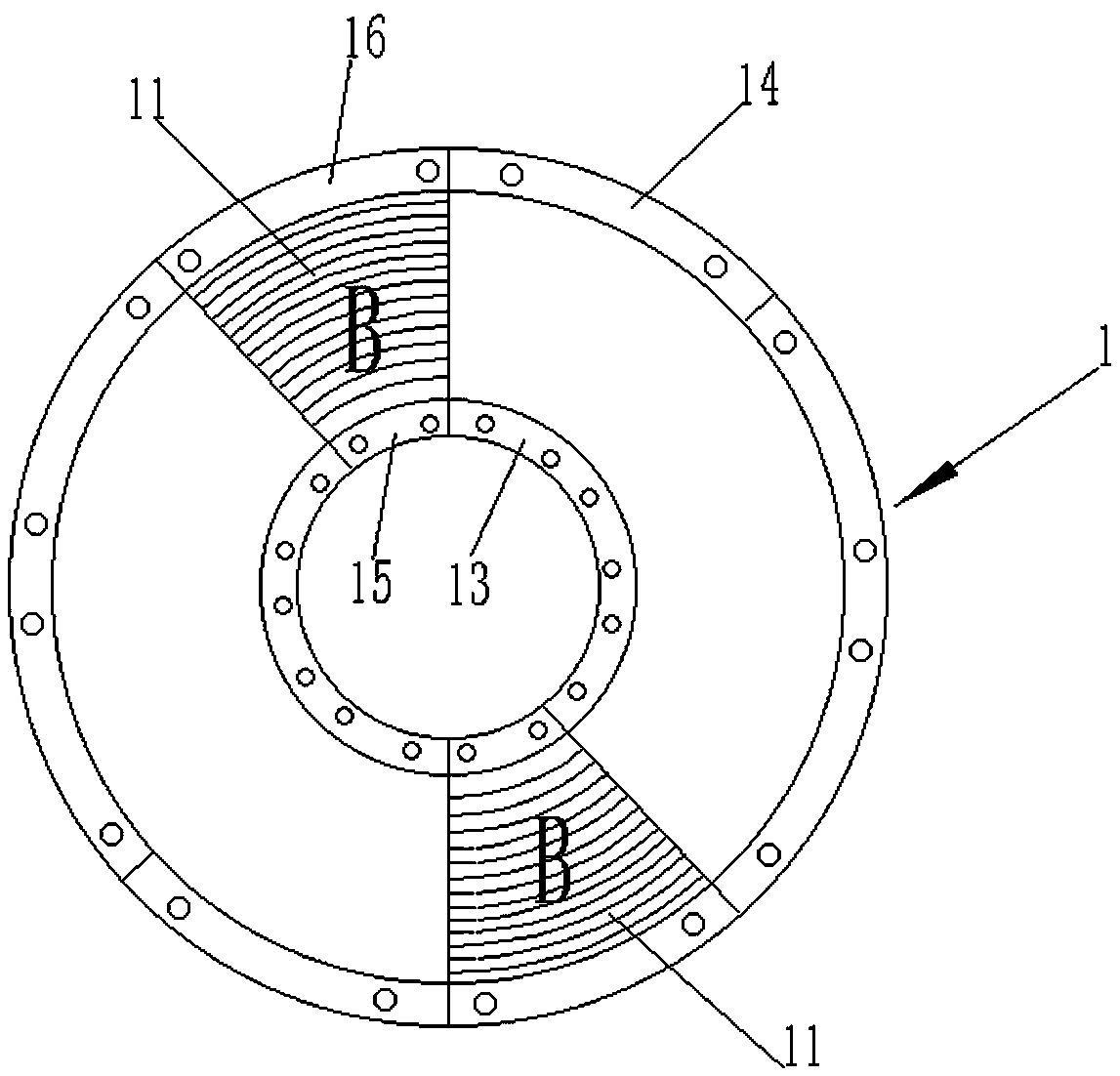 Building block type stator disc, permanent magnet motor and speed control method thereof