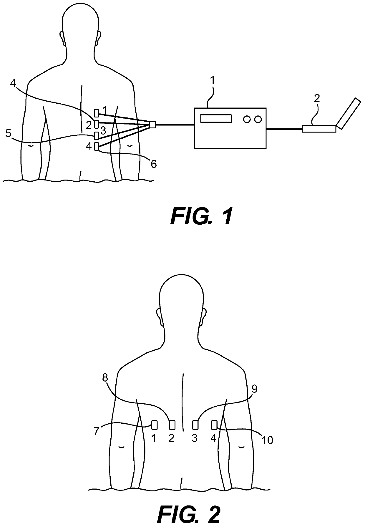 Devices and methods for respiratory variation monitoring by measurement of respiratory volumes, motion and variability