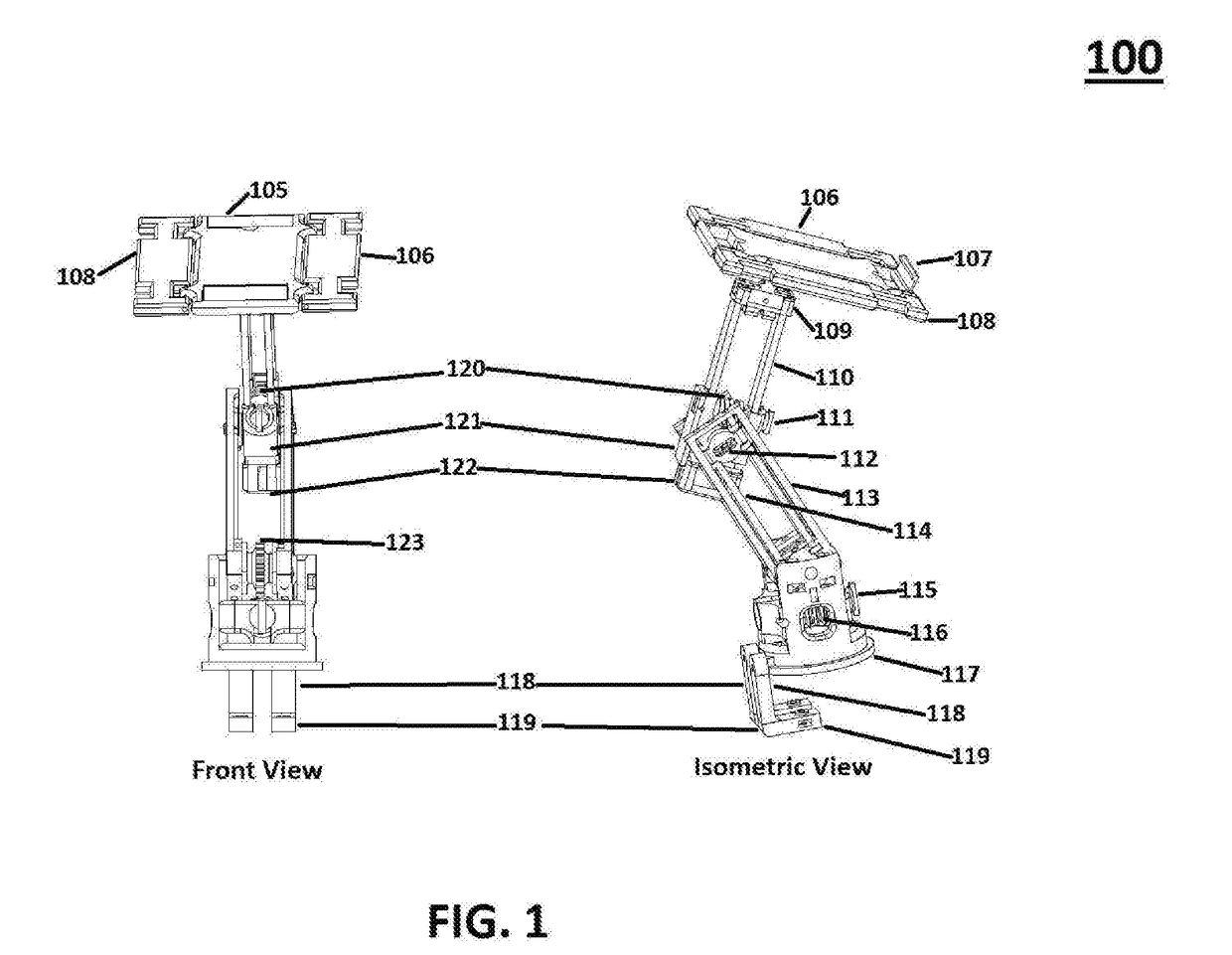 Compatible robotic arm