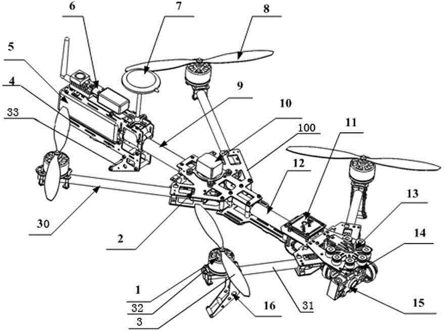 Unmanned patrol aircraft for power transmission lines