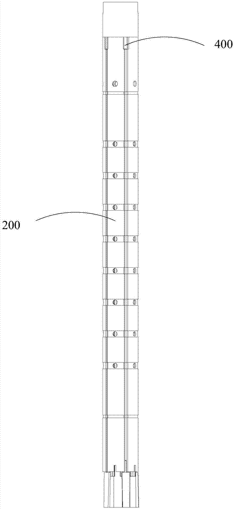 Membrane element pipe fitting, tool thereof, spiral-wound water-saving membrane element, and water purifier