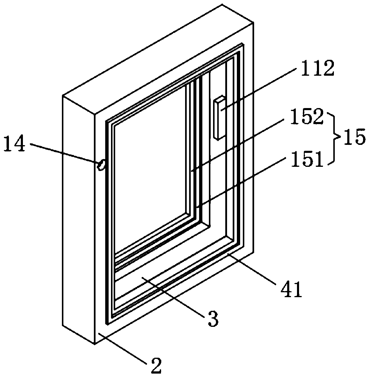 Medical airtight door