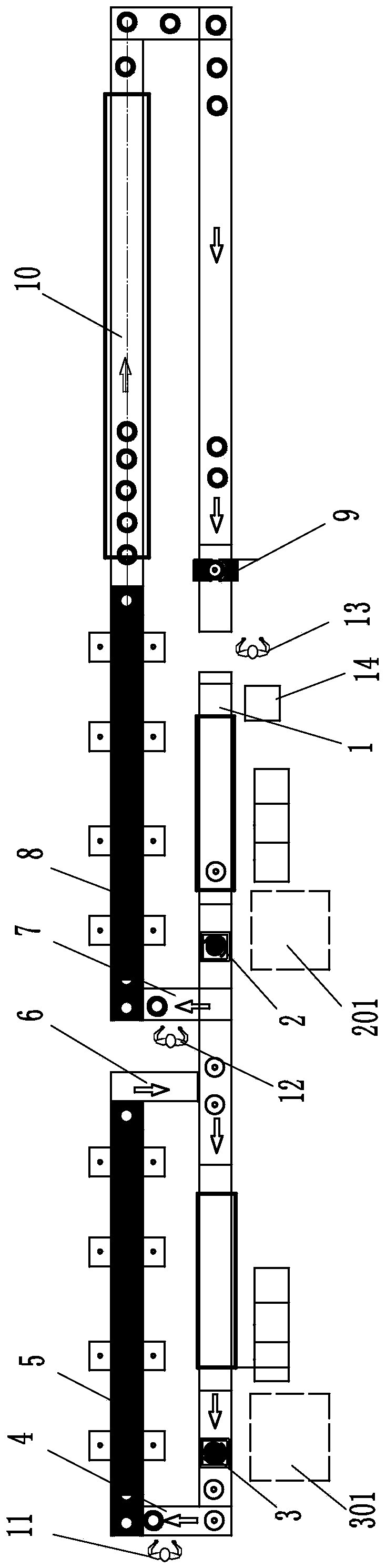 Circular PU air filter element production method