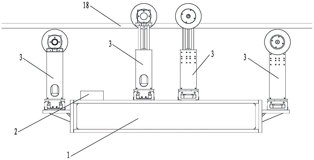 Suspended inspection robot on ultra-high voltage transmission line