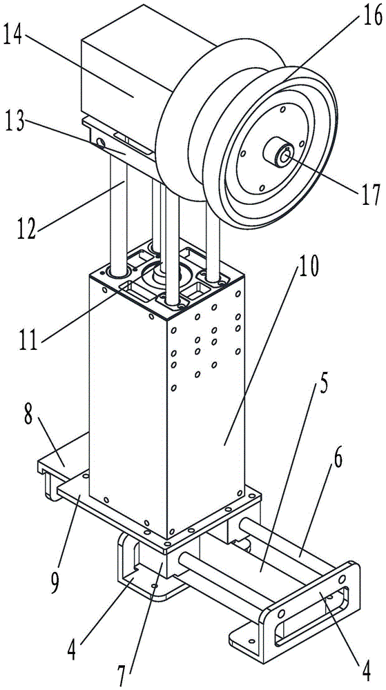 Suspended inspection robot on ultra-high voltage transmission line