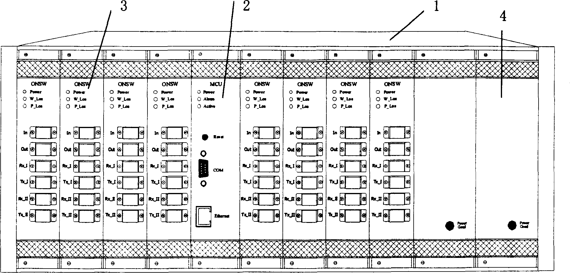 Light path automatic switching system