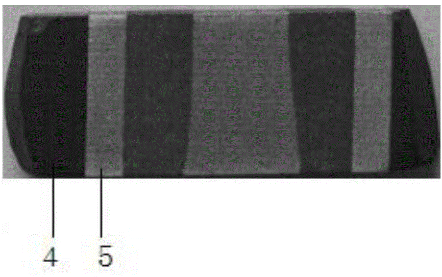 Diffusion bonding method for graphite, low carbon steel and stainless steel