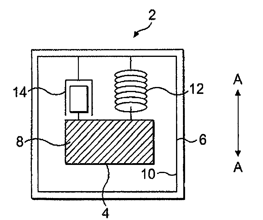 Electromechanical generator for, and method of, converting mechanical vibrational energy into electrical energy