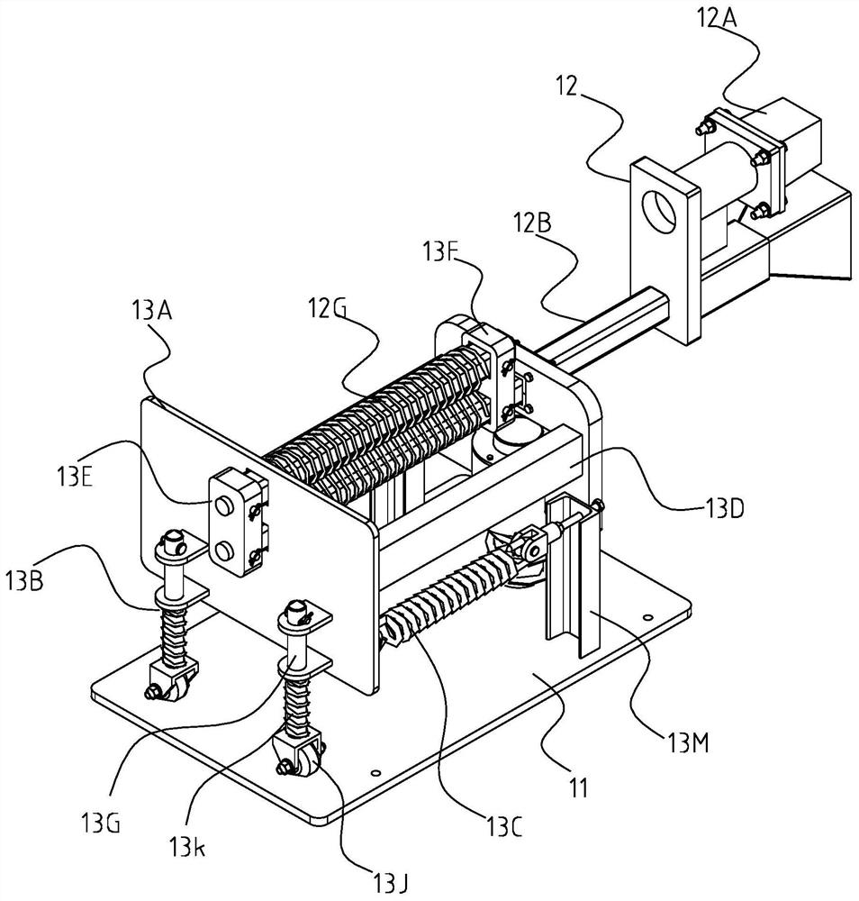 Automatic plug device and rolling stock power supply automatic connector