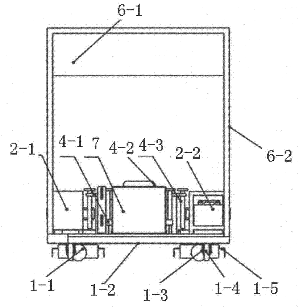 Magnetic navigation feeding trolley