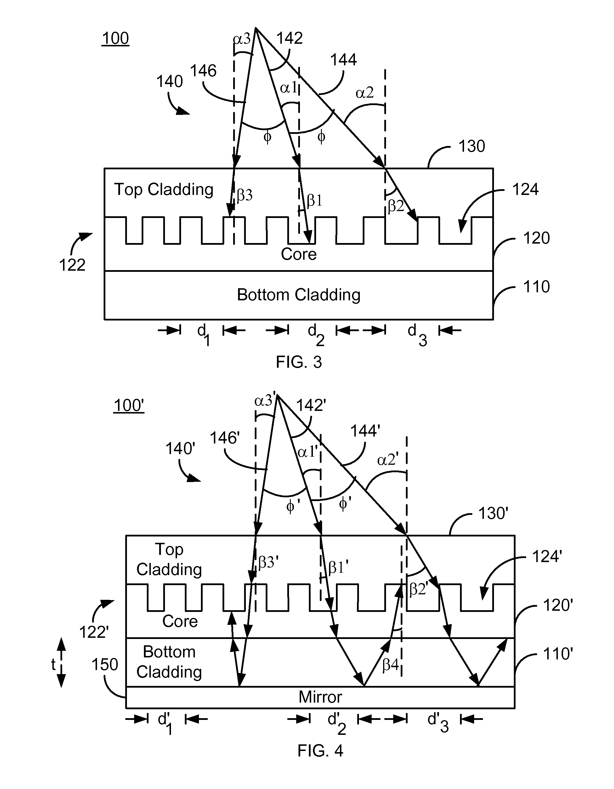 Non-linear optical grating