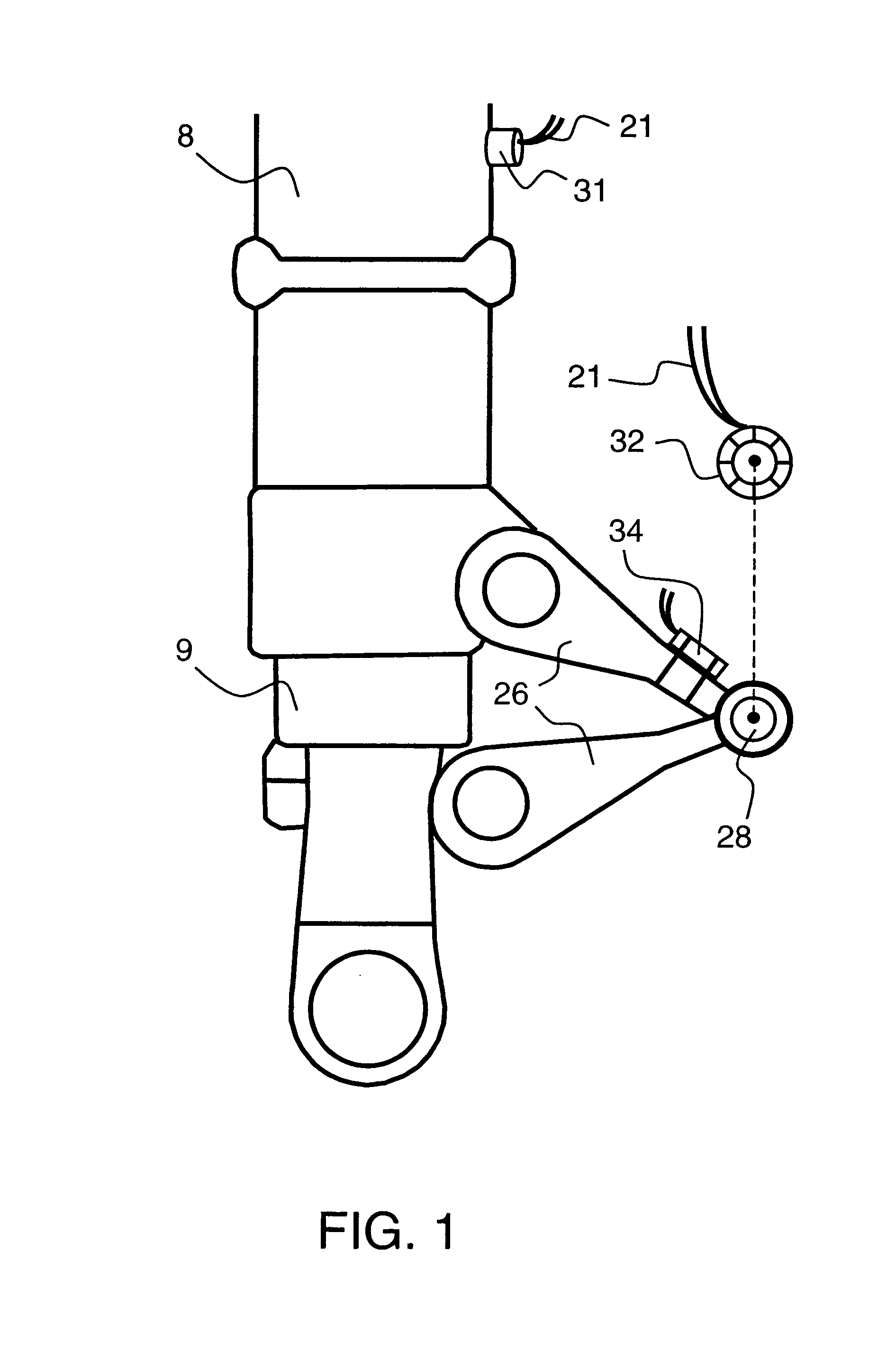 Aircraft landing gear kinetic energy monitor