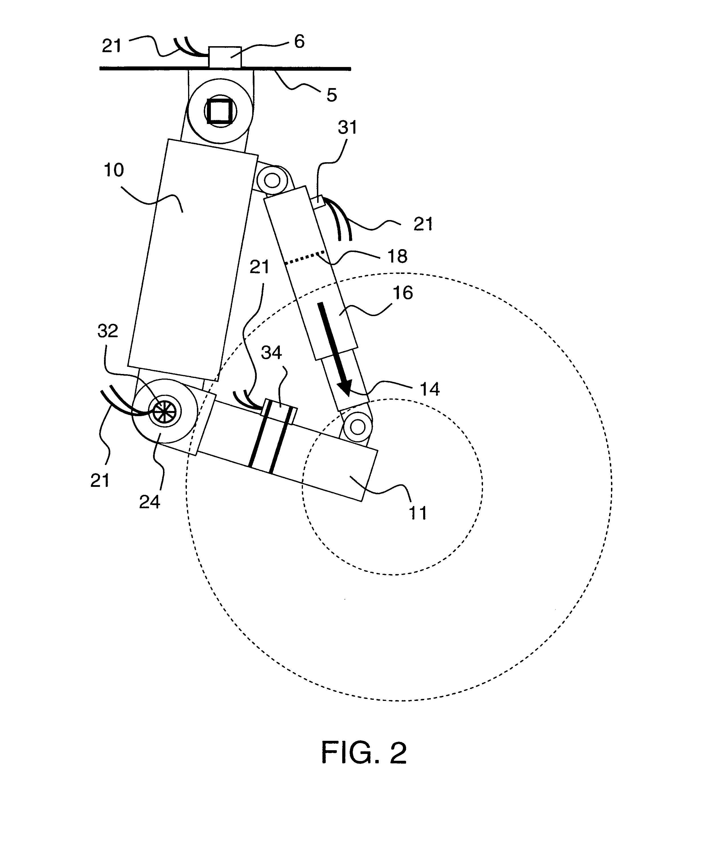 Aircraft landing gear kinetic energy monitor