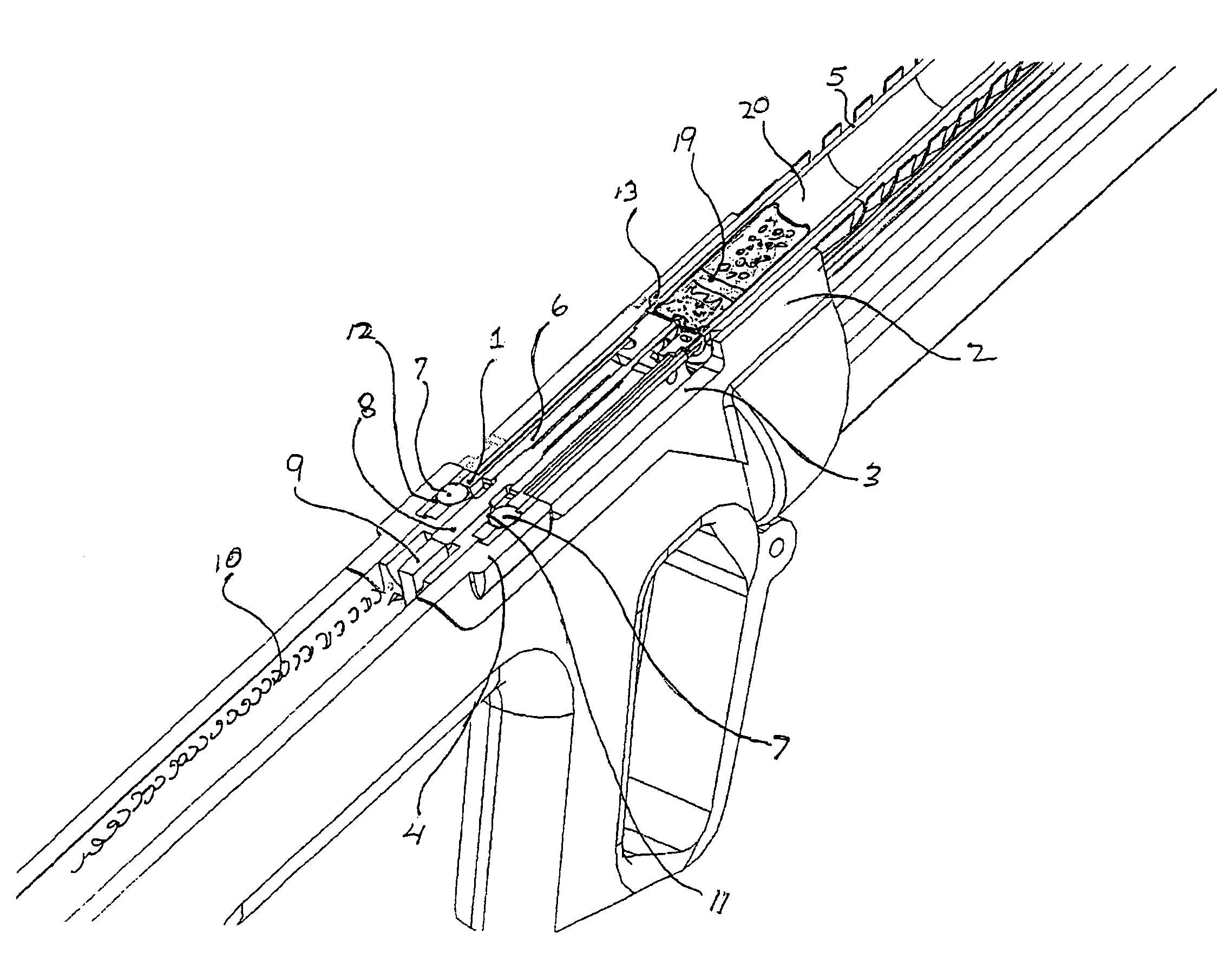 Method and apparatus for an action system for a firearm