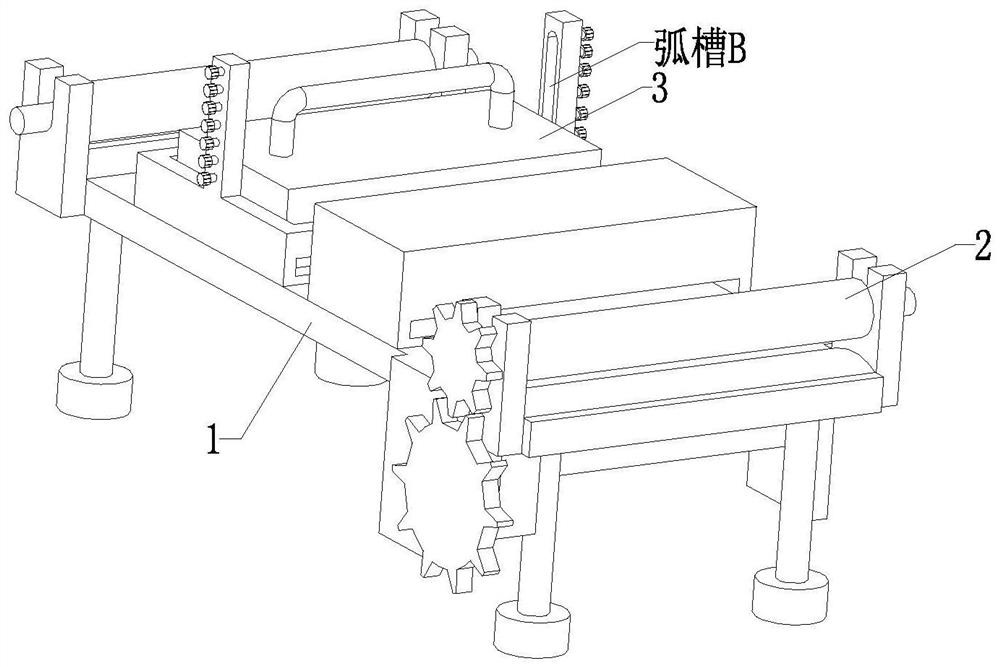 Double-core yarn production device and production method