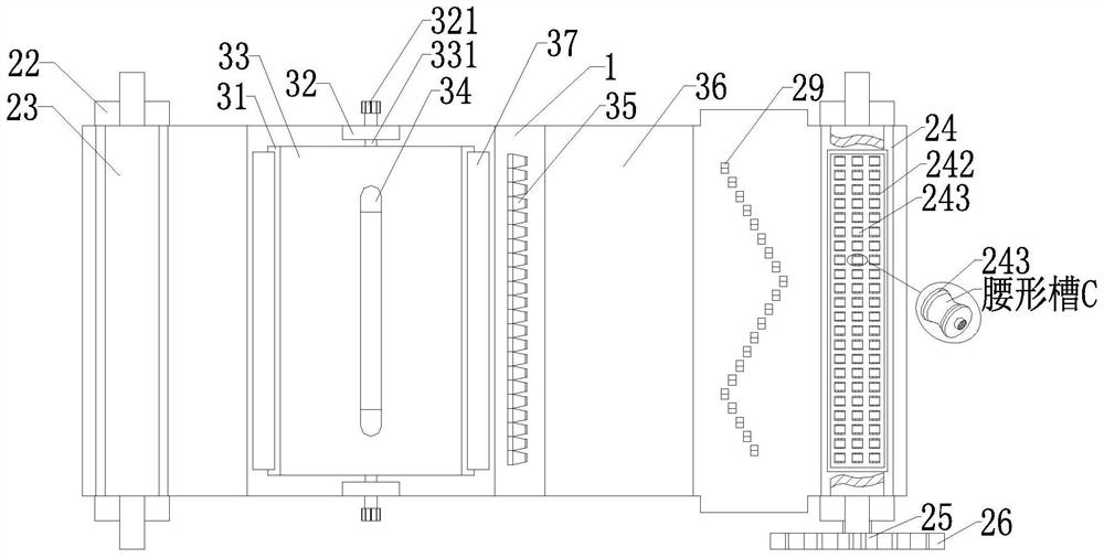 Double-core yarn production device and production method