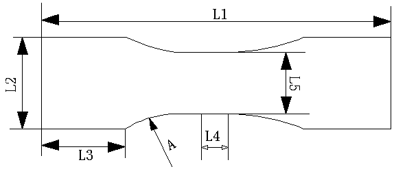 Method for preparing corrosion pit in metal material sample