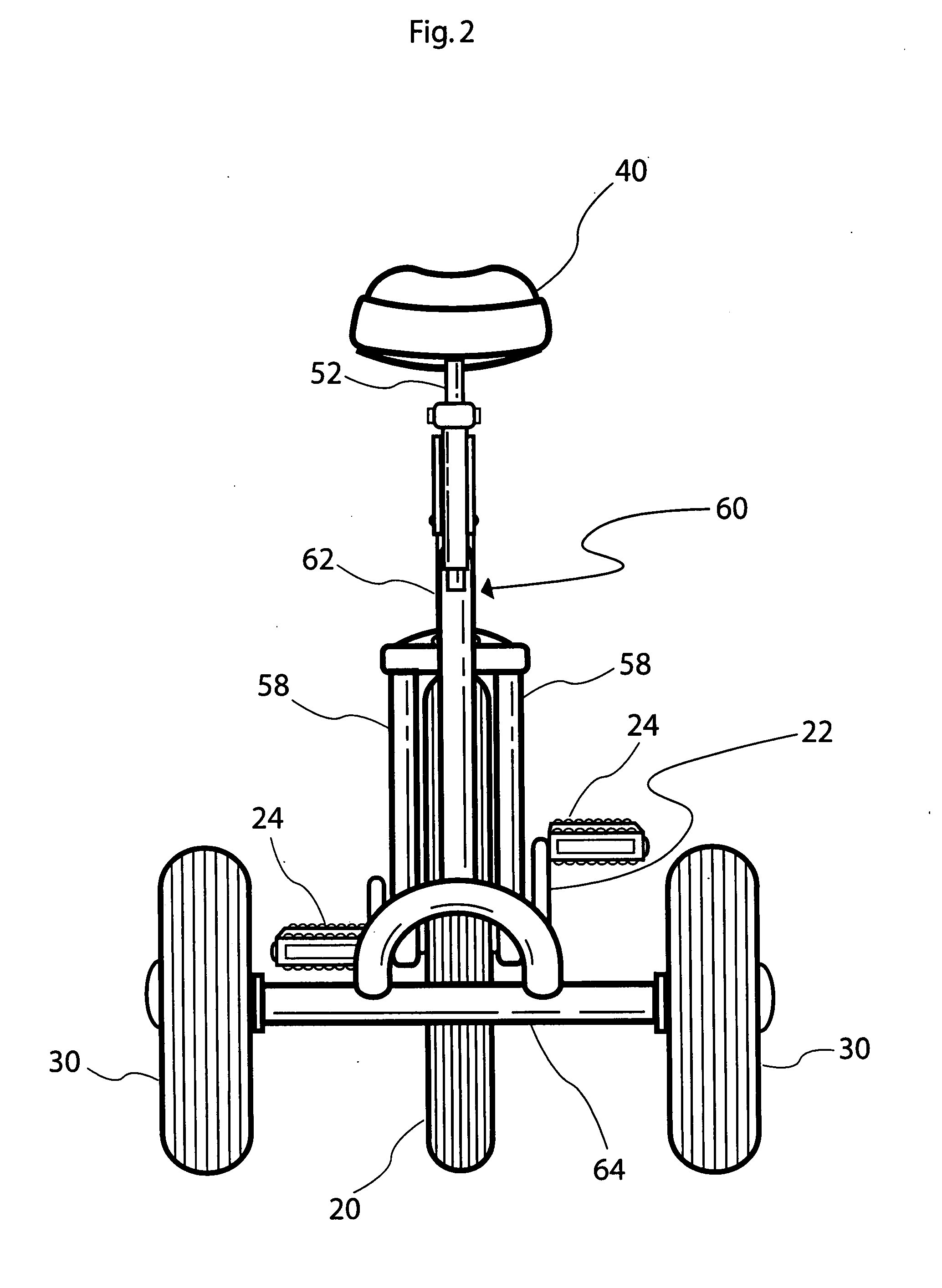 Multi-wheeled vehicle