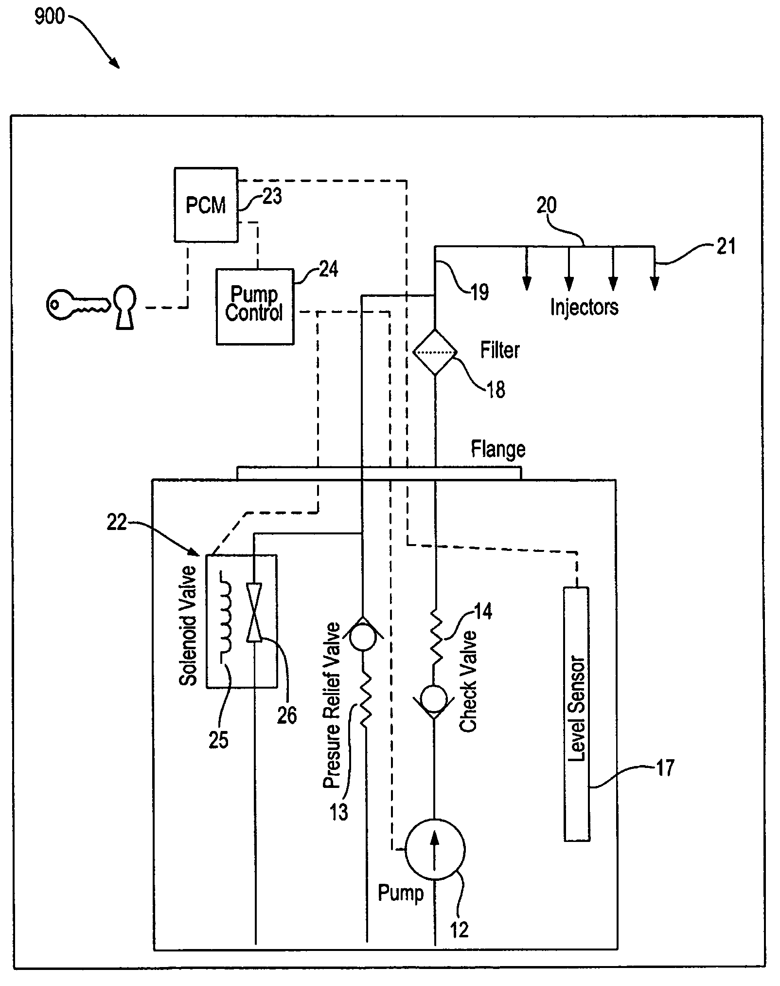 Low evaporative emission fuel system depressurization via solenoid valve