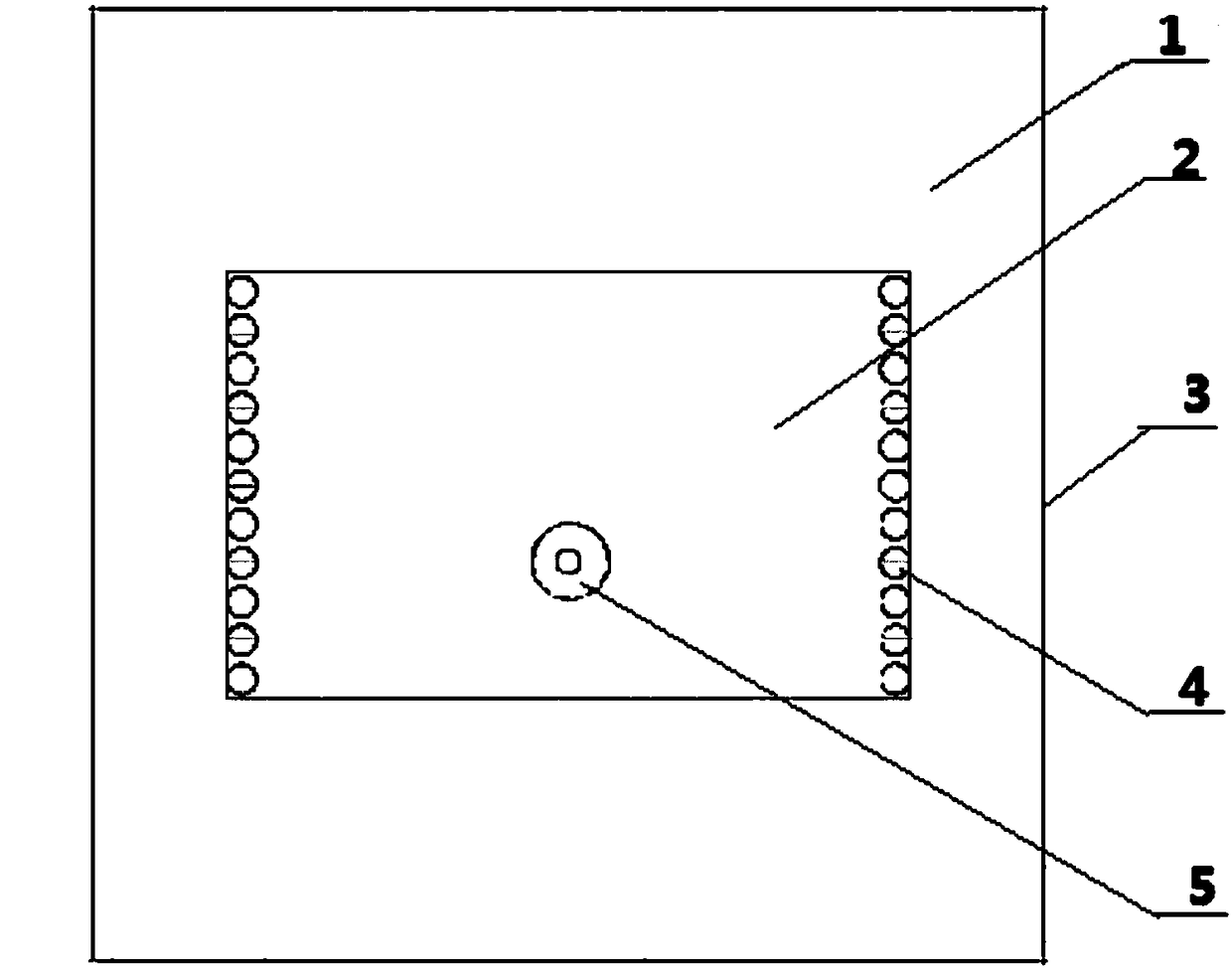 Low cross-polarization microstrip patch antenna