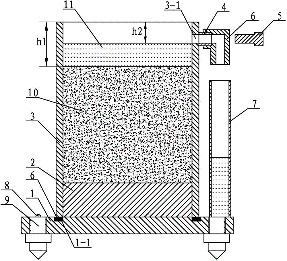 Method for measuring void ratio of macadam mixture