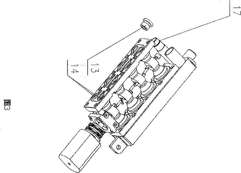 Compatible mechanism for pumping liquid and exhausting air