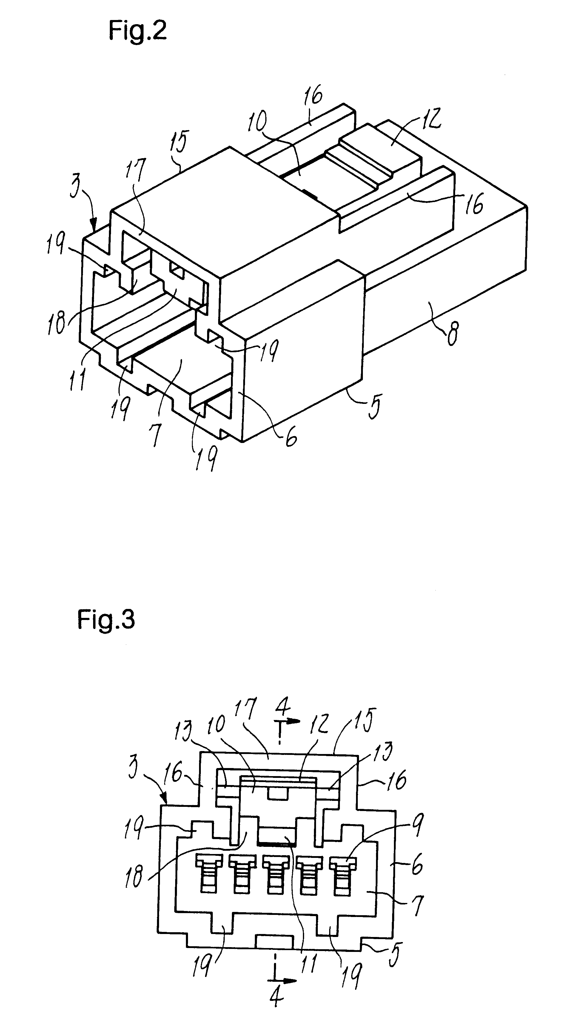 Connector assembly having a latching mechanism