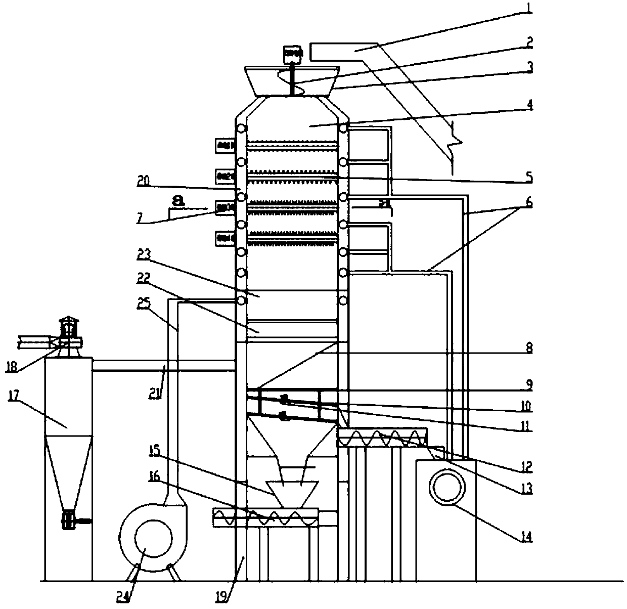 Environment-friendly low-crushing-rate drying and threshing equipment