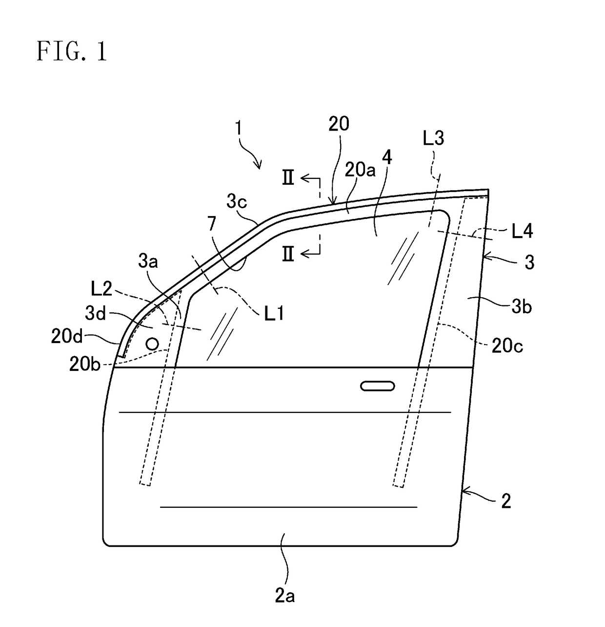 Glass run for automobile door