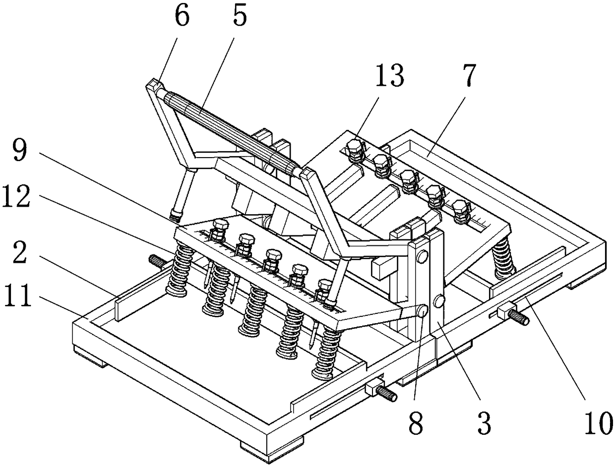 Perforating equipment for thread-bound book