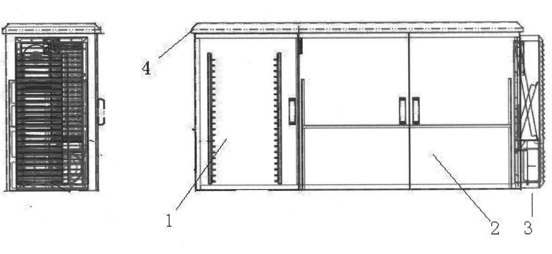 Hybrid energy LTE (Local Thermodynamic Equilibrium) cabinet air conditioning system