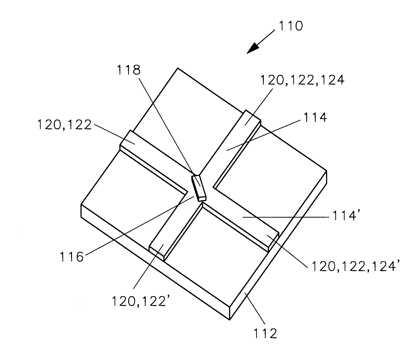 Nanophotonic spatial light modulator