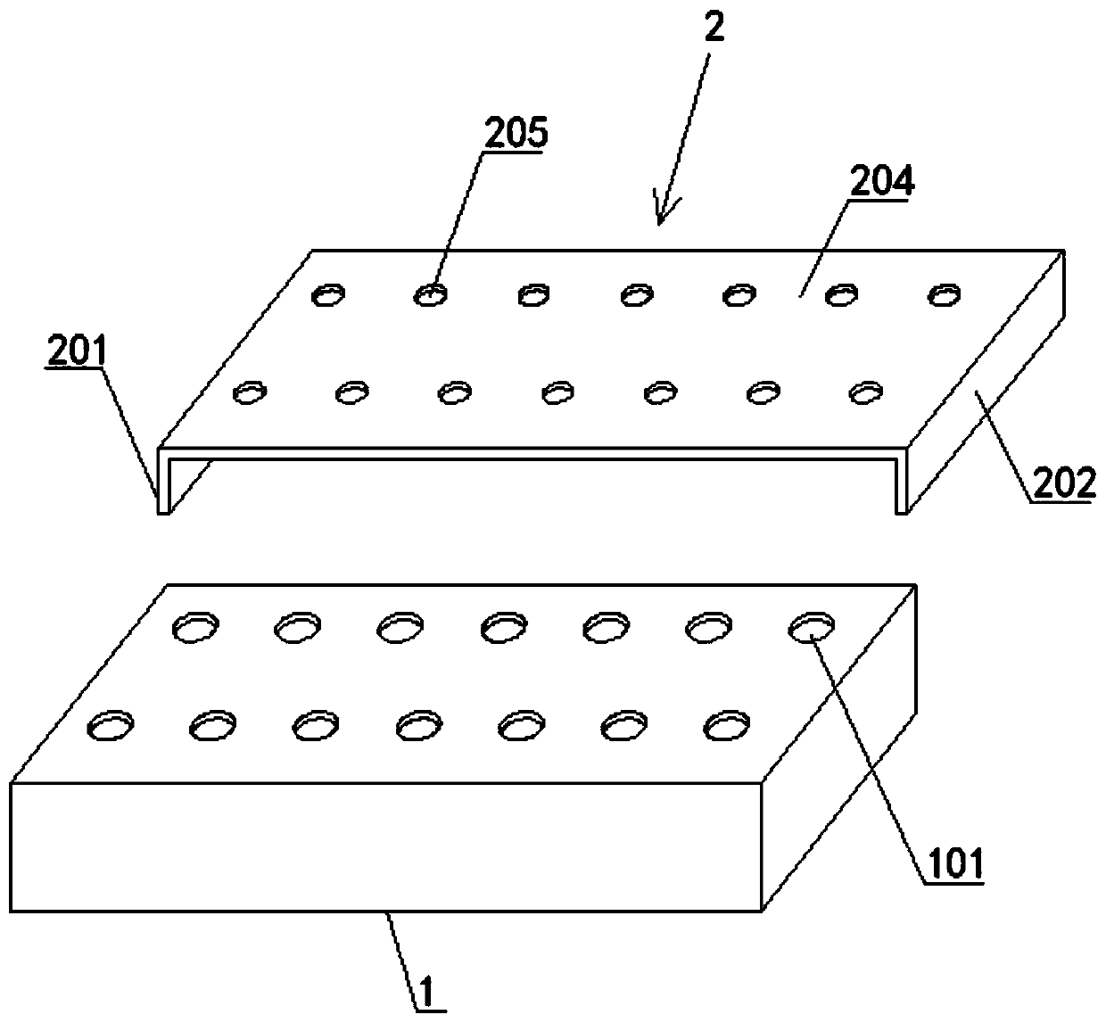 A device and method for introducing exogenous inducer into soft-shelled turtle eggs