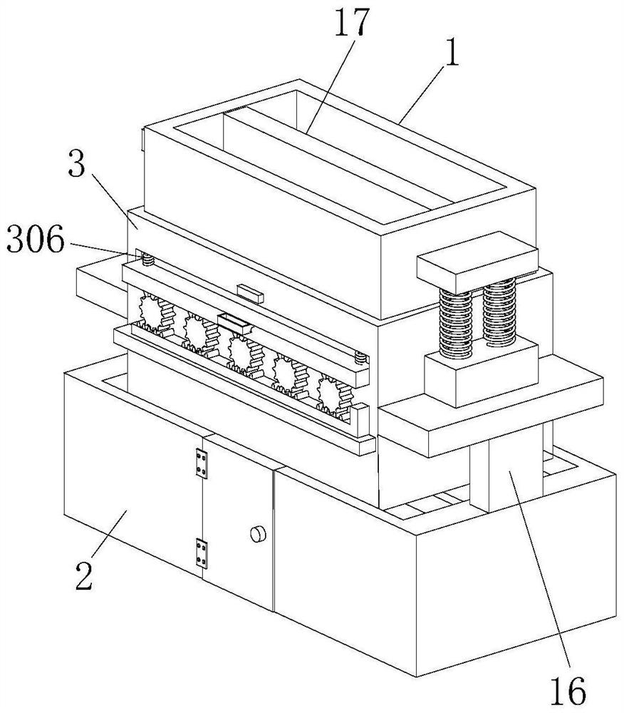 Dry-mixed mortar production raw material drying and screening treatment system