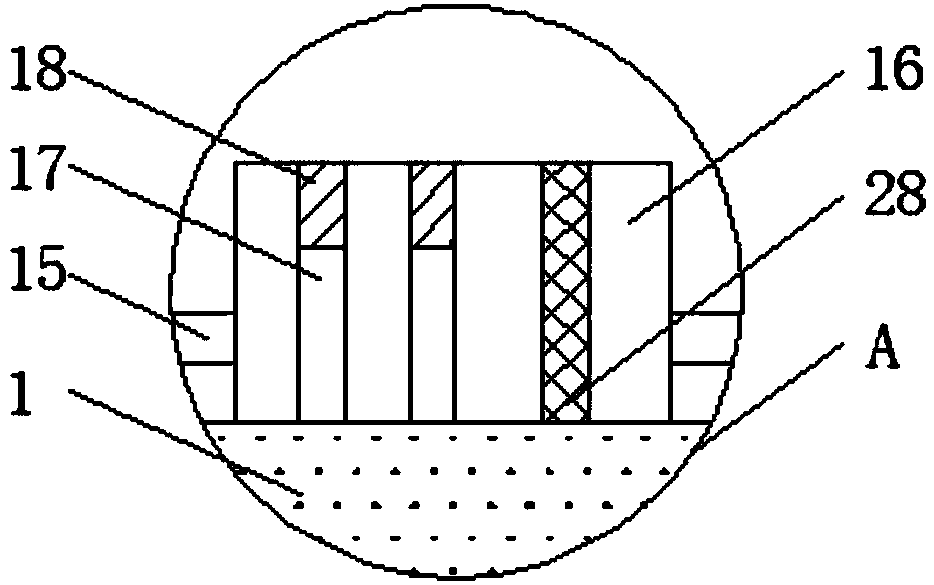 Circularly cleaning hospital bed with water for medical care and cleaning method